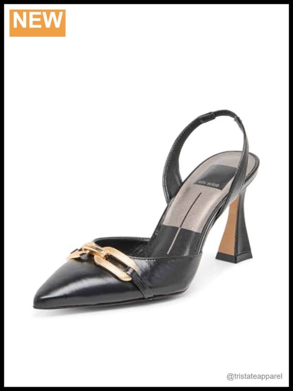 Dolce Vita Malik Stiletto Heel Closed Toe Pull-On Pump Business Casual Formal